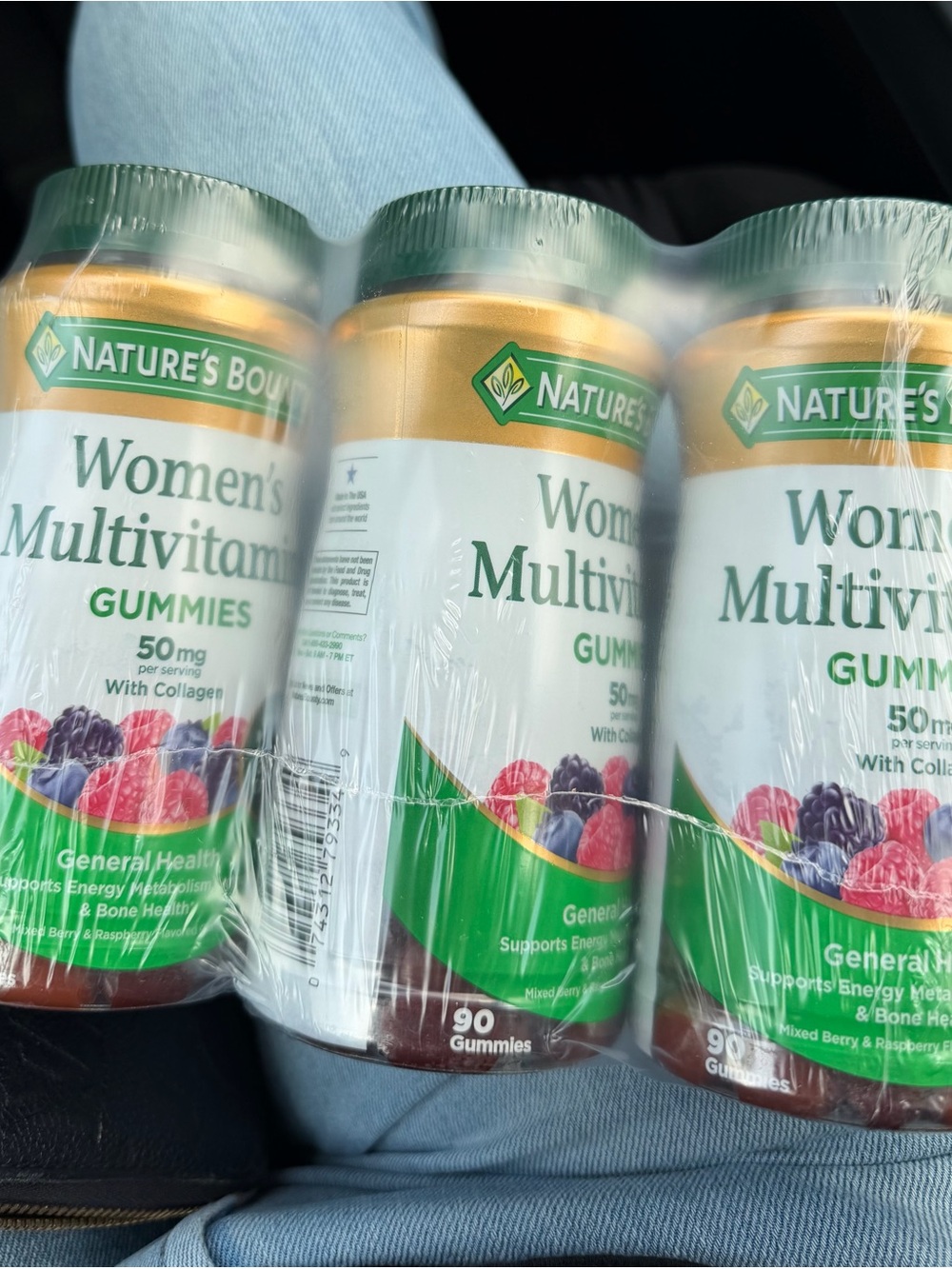 3 Bundles Women's Multivitamin Gummies - Green